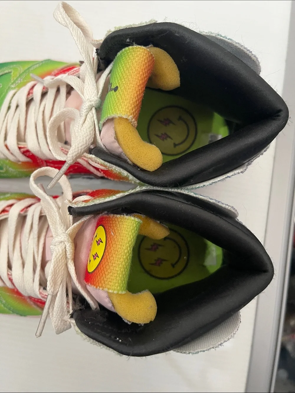 NIKE AIR JORDAN 1 RETRO HIGH OG J BALVIN TIE DYE MULTICOLOR SNEAKERS MENS SIZE 9